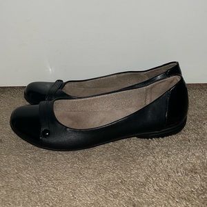 cute black flats